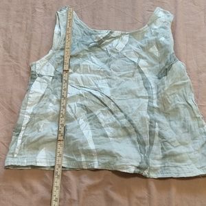 Handmade cotton gauze tank